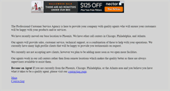 Desktop Screenshot of professionalcustomerservice.com
